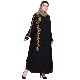 Nazneen Tread Embroidered Butterfly Dubai Kaftan