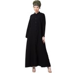 Nazneen Front Open Chinese Collar casual Abaya