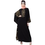 Nazneen embroidered Butterfly Sleeve  Party  Abaya