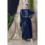 Nazneen embroidered Butterfly Sleeve  Party  Abaya