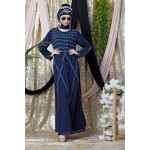 Nazneen Hand embroidered Party Abaya