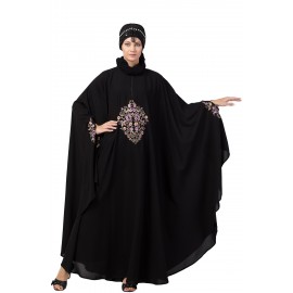 Nazneen Center Embroidered Irani Kaftan