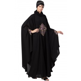 Nazneen Center Embroidered Irani Kaftan