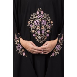 Nazneen Center Embroidered Irani Kaftan