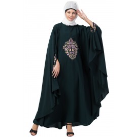 Nazneen Center Embroidered Irani Kaftan