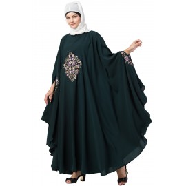 Nazneen Center Embroidered Irani Kaftan