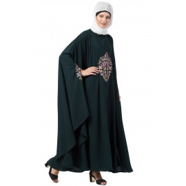 Nazneen Center Embroidered Irani Kaftan