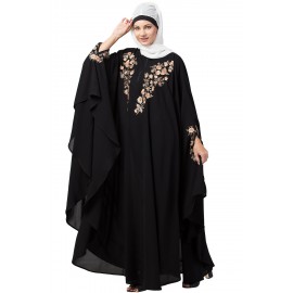 Nazneen Neck Embroidered Irani Kaftan