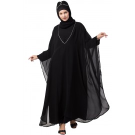 Nazneen Double Layer Kaftan Cum Abaya