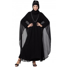 Nazneen Double Layer Kaftan Cum Abaya