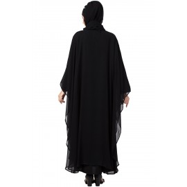 Nazneen Double Layer Kaftan Cum Abaya