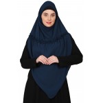 Nazneen Frill around shoulder, Triangle instant ready to wear tie at back Trendy Hijab