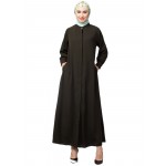 Nazneen Front open Hidden Placket Daily wear casual Abaya