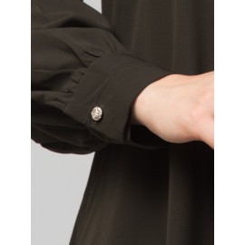 Nazneen Front open Hidden Placket Daily wear casual Abaya