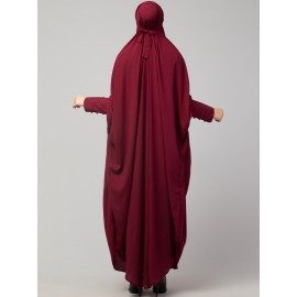 Nazneen Head to toe long cuff ready to wear one pc Jilbab with Naqab