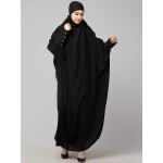 Nazneen Head to toe long cuff ready to wear one pc Jilbab with Naqab