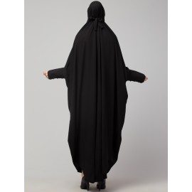 Nazneen Head to toe long cuff ready to wear one pc Jilbab with Naqab