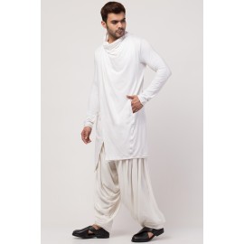 Sultan Akmal Shrug cum T-Kurta