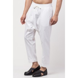 Janab-E-aala two side and one  patch pocket elasticated waist Harem Pant